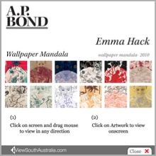 Emma Hack Wallpaper mandala Virtual Tour